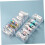 2Pcs Transparent Cable Storage Box Set with 8 Compartments Multi Function Household 7