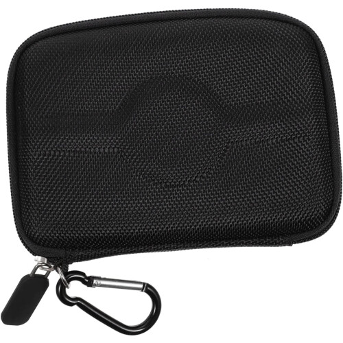 Ergonomic 1 Pc Data Cable Pouch Storage Container Pockets Black for Electronics