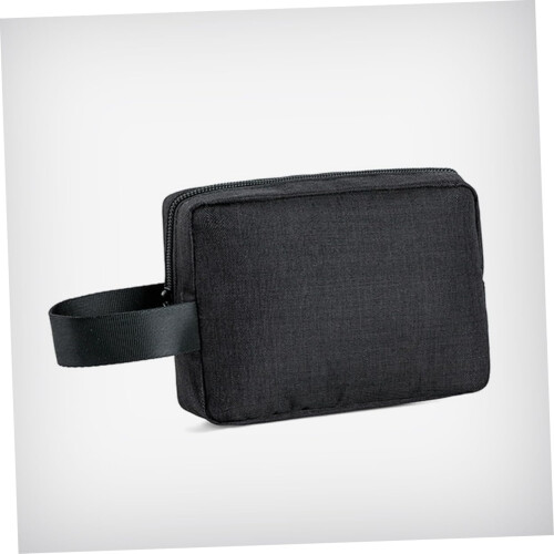 Cable Organiser Ba Storage Bag 2 Pack Multi-function Accessories Storage Pouch for Travel Black 2
