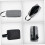 Cable Organiser Ba Storage Bag 2 Pack Multi-function Accessories Storage Pouch for Travel Black 7