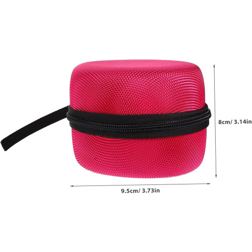 2pcs Wireless Speaker Case for 2 Durable Polyester Storage Bag Zipper Easy Carrying and Protection 1