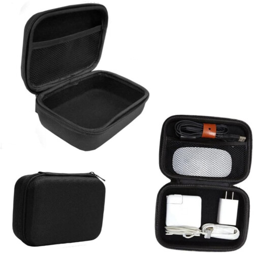 Data Cable Charger Bag Multifunction Electronics Organizer Carrying Case Handle Travel Storage