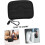 Ergonomic 1 Pc Data Cable Pouch Storage Container Pockets Black for Electronics 8