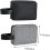 Cable Organiser Ba Storage Bag 2 Pack Multi-function Accessories Storage Pouch for Travel Black 2