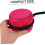 2pcs Wireless Speaker Case for 2 Durable Polyester Storage Bag Zipper Easy Carrying and Protection 4