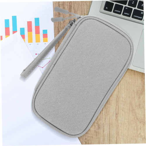 Headphone Storage Case Cable Organiser Bag for Electronics Organizer Travel Case 1
