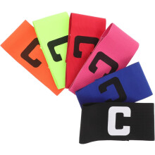 6pcs Football Captain Armband Table Cable Sports Armband Dustproof