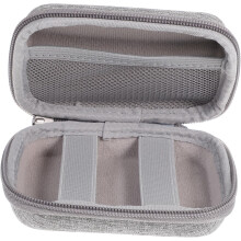 Sturdy Zipped Electronics Organizer Case Cable Bag and Cable Organiser Bag Digital Cable Pouch Grey