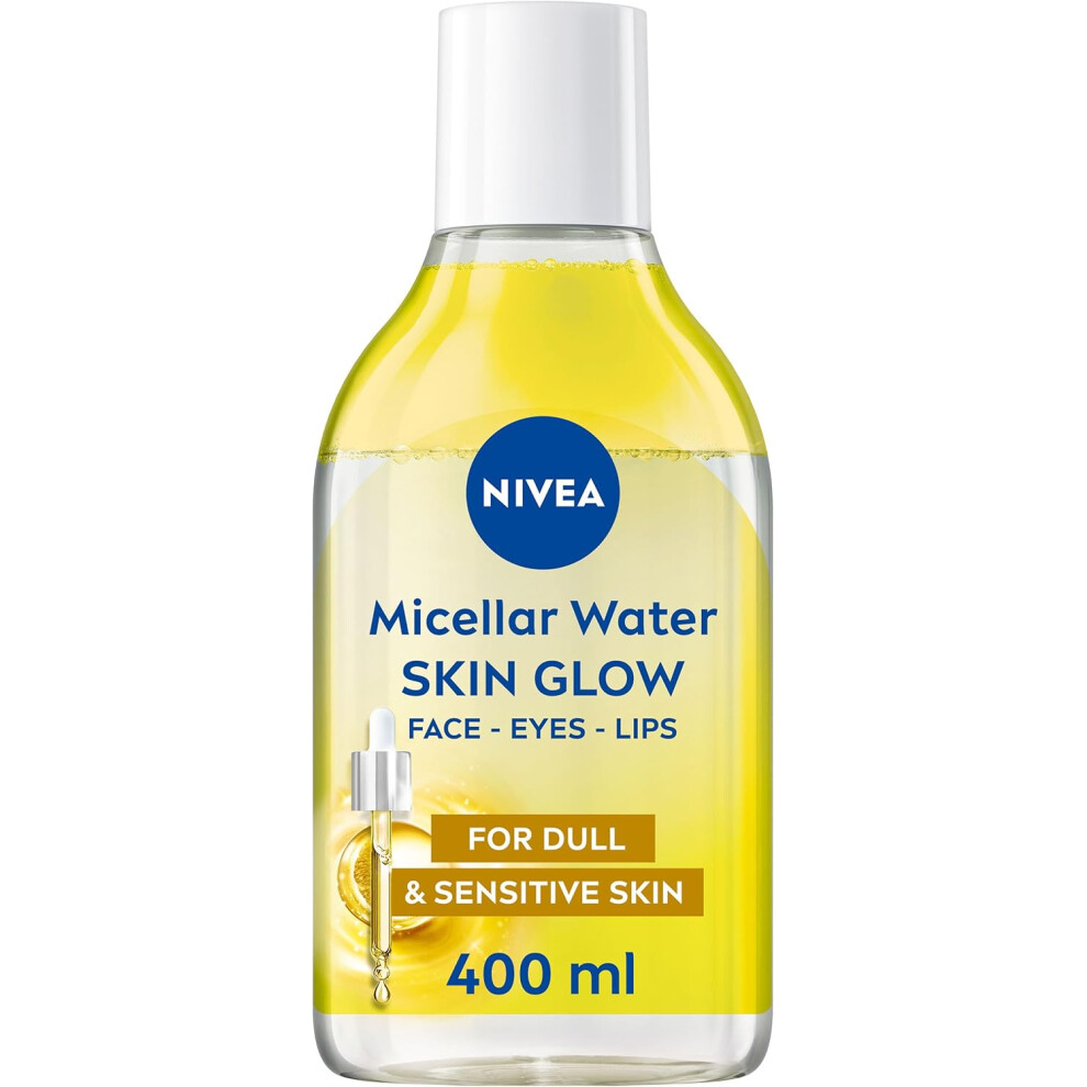 NIVEA Skin Glow Serum Infused Micellar Water 400ml Revitalising