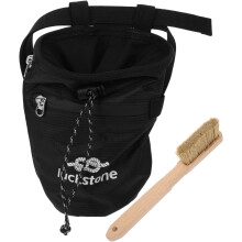 Essential Climbing Gear: Rock Climbing Chalk Bag Sturdy Easy to Use Black for Gymnastics Bouldering
