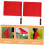 5 Pcs Competition Referee Flag Match Waving Flag Referee Match Signal Flags Referee Flag Flags 7