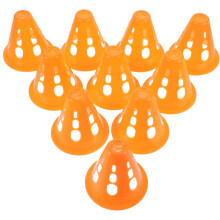 20pcs Roller Skating Cones Pile Cup Road Blocks Sports Agility Training Cones