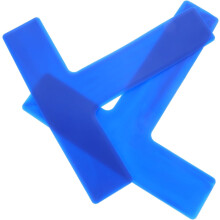 Tennis Training Marker 2pcs Sports Court Marking Pad Pvc Material for Agility Drills