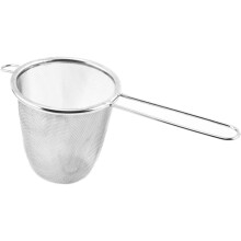 Slotted Spoon Colander Fine Mesh Strainer Teapot Infuser Food Strainers Fine Mesh Stainless Steel Spice Infuser 430 Stainless Steel Silver