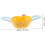 Ceramic Flower Shape Mug Novelty Tea Infuser Bone China Tea Cup 6
