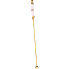 1pc Stirring Rod Beverage Stick Stirrer Skewer Sticks Rattan Cups Rolling Cone Kitchen