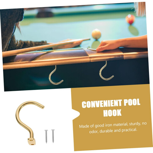1 Set Snooker Table Set Billiard Accessories Replaceable Billiard Hook Snooker Hooks 2
