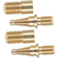 Pool Cue Screw End Pool Cue Connecting Hardware Billiard Cue Joint Pin Screws Set of 2 Sturdy Pool Cue Extension Accessories