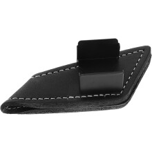 Snooker Cue Chalk Holder Tool Billiard Accessory Sturdy Billiard Supply Pool Chalk Holder Clamp Black