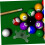 Billiards Rack Hand Ornament Model Small Wing Spoiler Bag 4