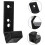 Rack Mounted Barbell Storage Wall Barbell Holder J Hooks for Easy Install 4