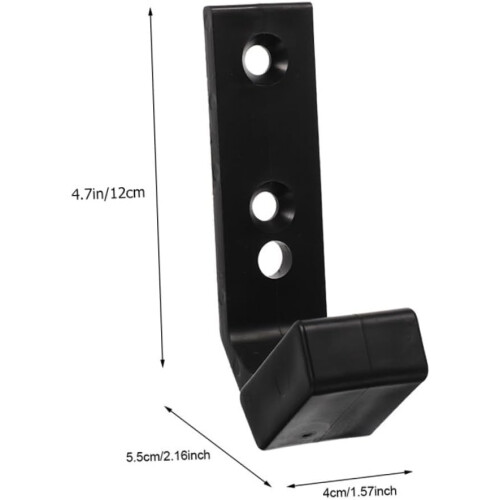 Rack Mounted Barbell Storage Wall Barbell Holder J Hooks for Easy Install 1