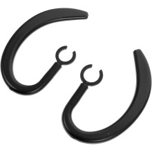 Sports Earphones Holder 2 Pack Ear Hook Clip Ergonomic Shape Rubber Ear Hooks for Noise Isolation Headphones