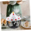 Egg Storage Basket with Ceramic Lid Straw Hen Basket Kitchen Egg Container Rack 6