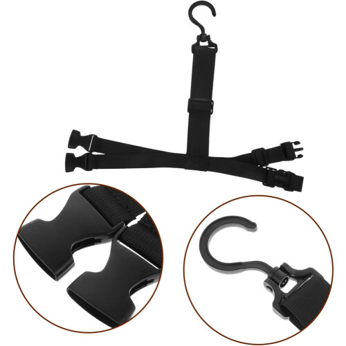 Practical Boot Hanger Fishing Boot Drying Rack Boot Hanging Strap Wall Mountable 2