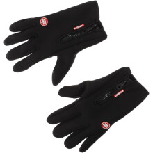 Warm Windproof 2 Fingers Cut Mittens for Fishing Climbing Hiking Men's Winter Riding Gloves Touchscreen