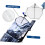 Transparent Golf Bag Rain Cover Durable Plastic Rain Cover 5