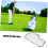 Transparent Golf Bag Rain Cover Durable Plastic Rain Cover 6