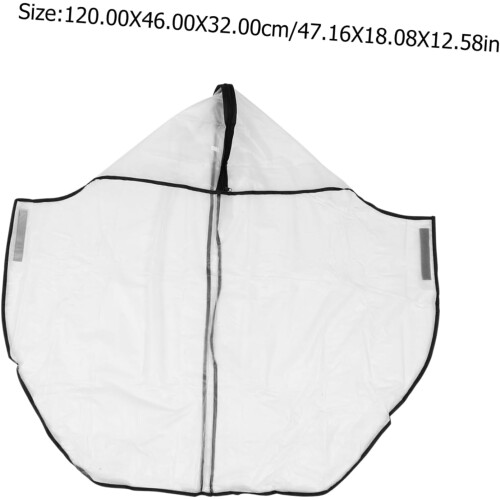 Transparent Golf Bag Rain Cover Durable Plastic Rain Cover 1