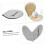 Essential Golf Accessory Cleaner Pocket Towel for Golf Balls Silver Practical Design for Course 6