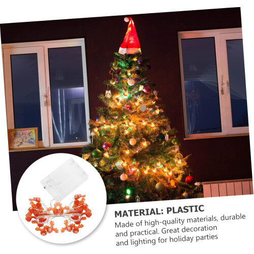 Christmas Lights 20 Lamp String LED Light String for Christmas Tree Night Scene Outdoor Decor 2