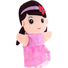 Family Hand Puppet Interactive Plush Doll for Storytelling and Nursery School Activities Cute Family Hand Doll for Girl