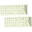 2pcs Luminous Stickers Glowing Night Lights Notebook Stickers 1