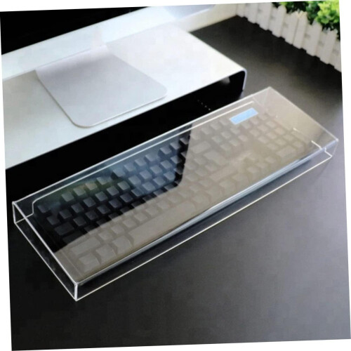 Keyboard Cover Acrylic Dust-proof Protector for Poker Table Gaming Keyboard Case 2