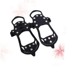 Protective Shoes Cover Crampons 11 Teeth Snow Spikes for Winter Outdoor Climbing