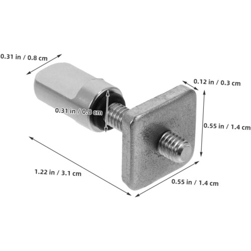 Versatile Paddleboard Accessory: 6 Pack of Stainless Screws for Secure Fit and Durability 1