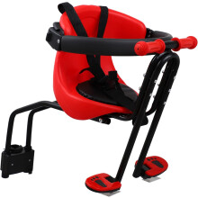 1Pc Plastic Safety Seat Front Mounted Bike Chair with Safety Belt for Fit for Mountain and Electric Bikes