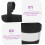 2Pcs Scooter Storage Basket Lightweight Front Handlebar Basket for Bikes Random Design for Boys for Storing Small Items 4