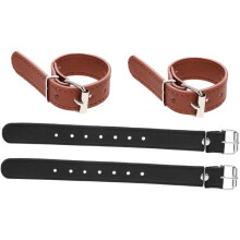 4pcs Bicycle Basket Leather Buckle Bike Accessories for Bike Accessories for Boys Bicycle Handlebar Strap Baskets Bicycle Accessories