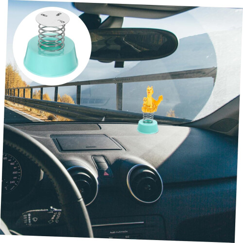 2sets Shaking Head Base for Dolls Swing Toy Spring Base Dashboard Toy Accessories 2pcs*2 2