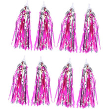 8 Pcs Children's Scooter Streamers Childrens Bike Streamers Handlebar Streamers Decor