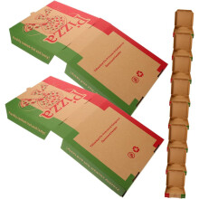 Paperiset pizzatarjottimet, 10 kpl pizzan säilytysastiat pizzalaatikoiden säästäjille