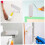 10 Pack Sponge Paint Roller Covers Small Paint Roller Nap 2