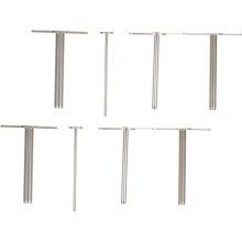 Lab Tool 2 Sets Manuaalinen rei'itin Heavy Duty Drilling Tool Cork Porer