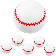 kpl Baseball-teemalla 3 tuuman puhallettavat baseballlelut Pehmeitä palloja lasten aktiviteettileluille