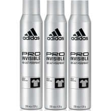 3 x Adidas 48H Anti Marks Antiperspirant Spray 200ml - Pro Invisible